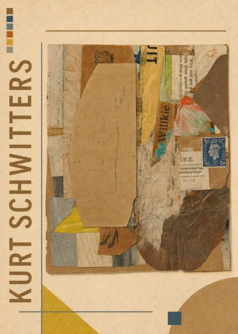 Kurt Schwitters Abstract Merz Collage No1 - Póster