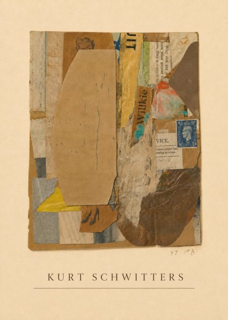 Kurt Schwitters Abstract Merz Collage No4 - Póster