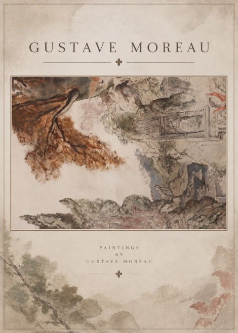 Gustave Moreau Architectural Study No5 - Póster