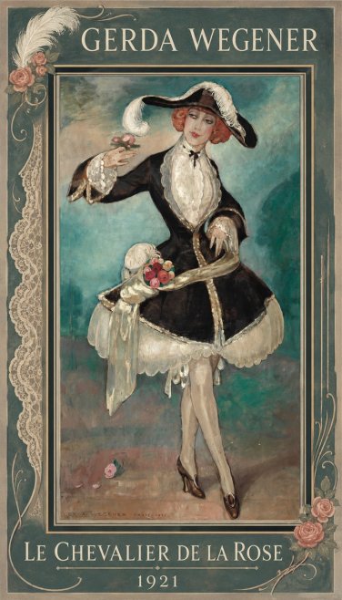 Gerda Wegener Le Chevalier De La Rose No1 - Póster