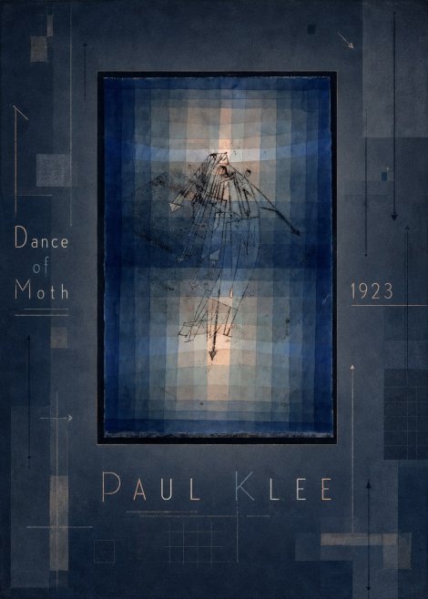 Paul Klee Dance of Moth No3 - Póster