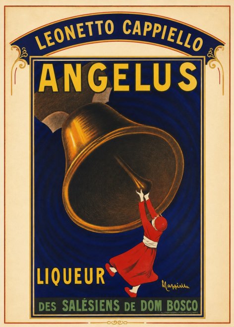 Leonetto Cappiello Angelus No3 - Póster