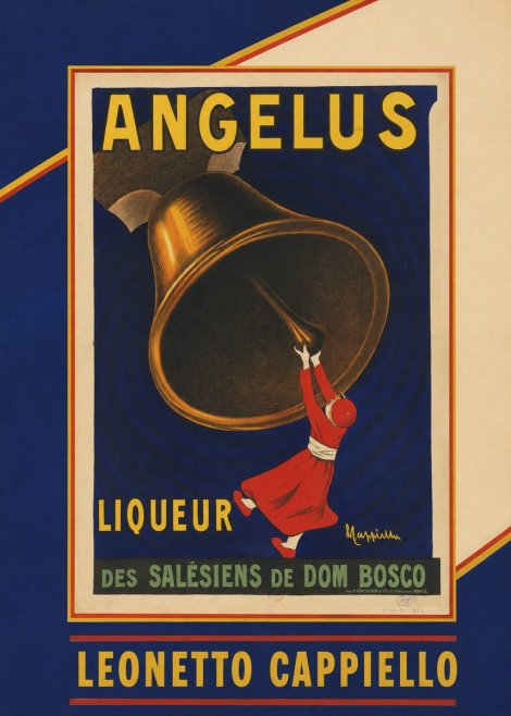 Leonetto Cappiello Angelus No5 - Póster