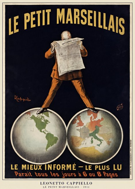 Leonetto Cappiello Le Petit Marseillais No5 - Póster