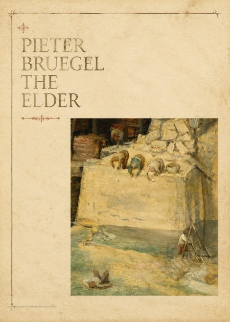 Pieter Bruegel Figures on the Embankment No4 - Póster