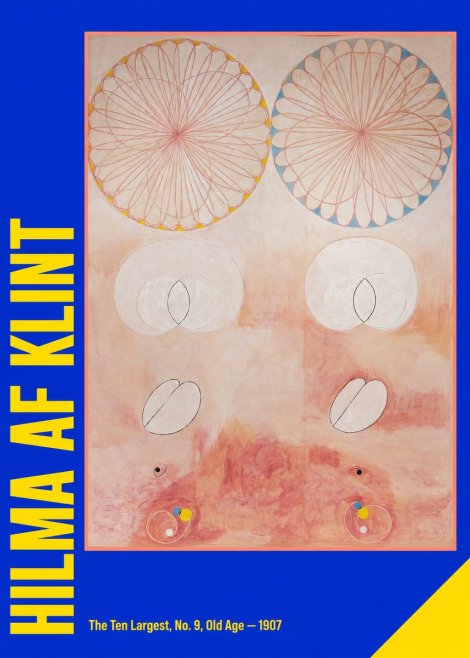 Hilma af Klint The Ten Largest, No. 9, Old Age – 1907 No2 - Póster