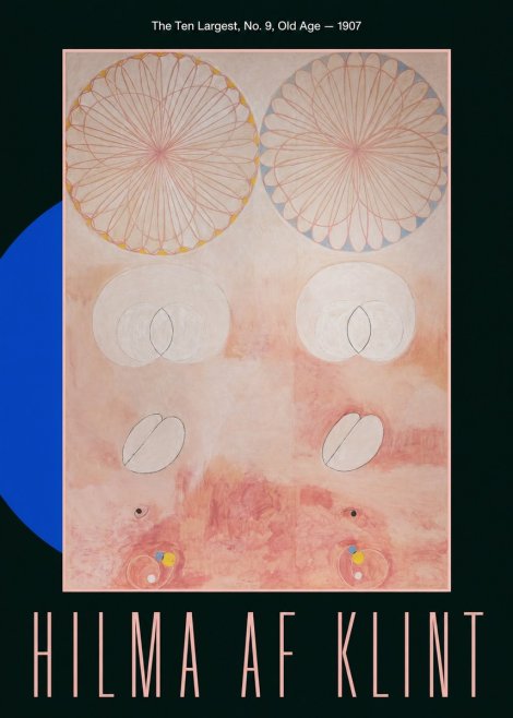 Hilma af Klint The Ten Largest, No. 9, Old Age – 1907 No6 - Póster