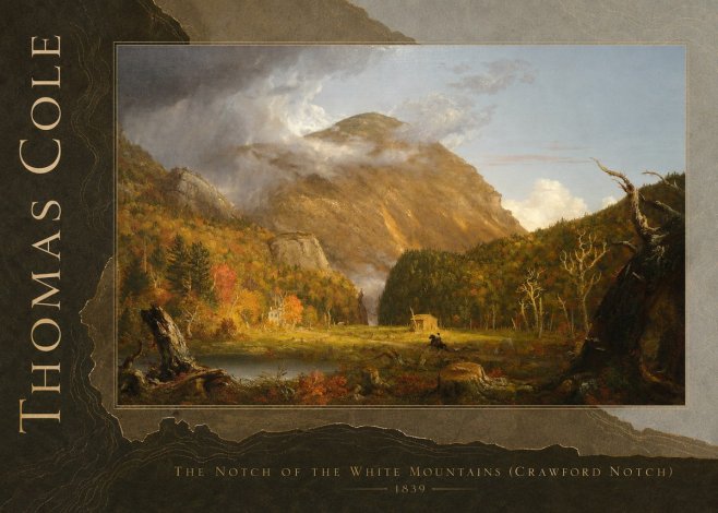 Thomas Cole The Notch of the White Mountains (Crawford Notch) No2 - Póster