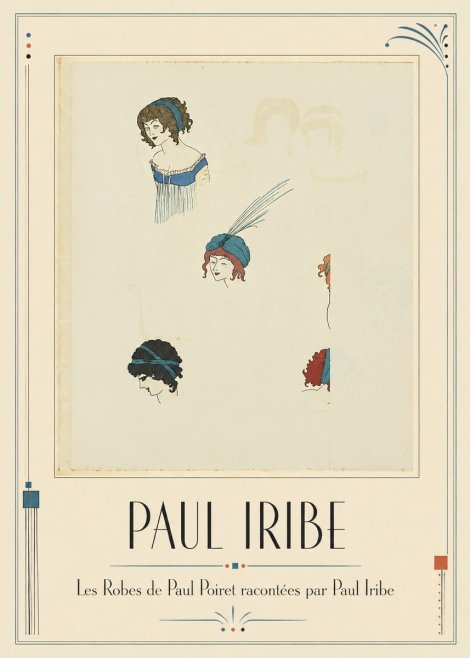 Paul Iribe Les Robes De Paul Poiret Racontées Par Paul Iribe No1 - Póster