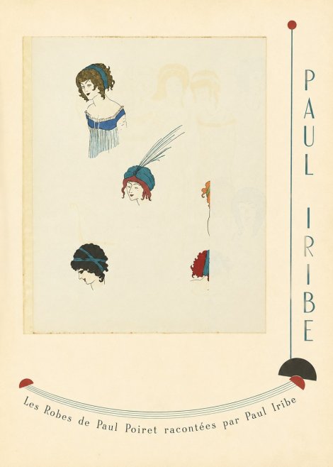 Paul Iribe Les Robes De Paul Poiret Racontées Par Paul Iribe No6 - Póster