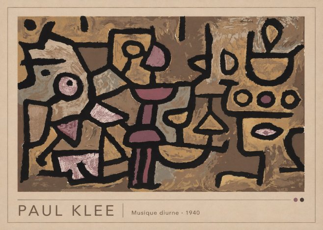 Paul Klee Musique Diurne No2 - Póster