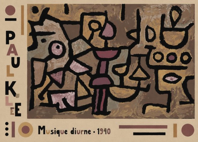 Paul Klee Musique Diurne No3 - Póster
