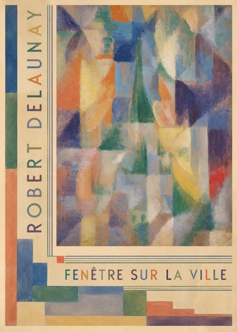 Robert Delaunay Fenêtre Sur La Ville No2 - Póster