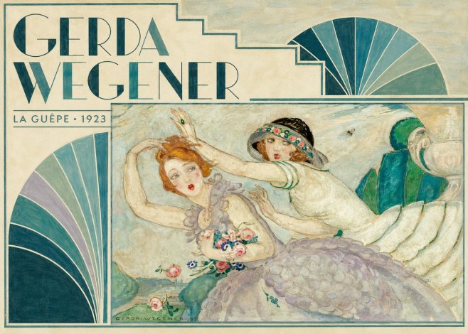 Gerda Wegener La Guêpe No4 - Póster