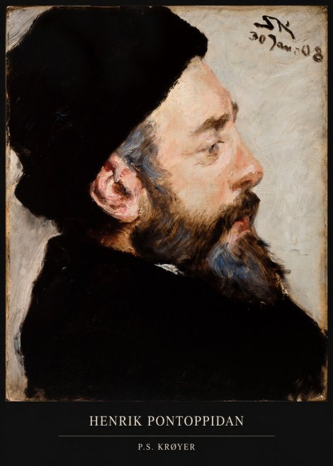 P.S. Krøyer Henrik Pontoppidan No5 - Póster