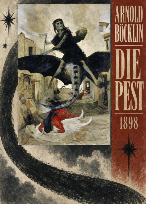 Arnold Böcklin Die Pest II No6 - Póster