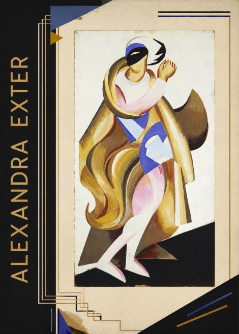 Alexandra Exter Art Deco Figure No2 - Póster