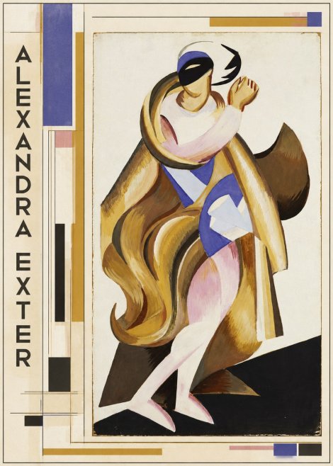 Alexandra Exter Art Deco Figure No5 - Póster
