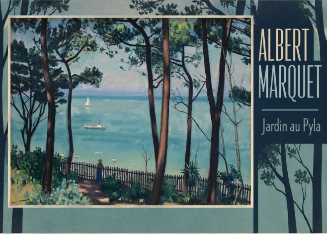 Albert Marquet Jardin Au Pyla No2 - Póster