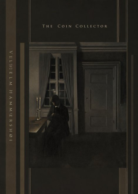 Vilhelm Hammershøi The Coin Collector No4 - Póster