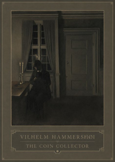 Vilhelm Hammershøi The Coin Collector No6 - Póster