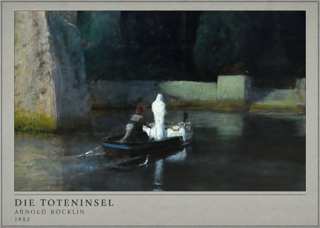 Arnold Böcklin Die Toteninsel IV No4 - Póster