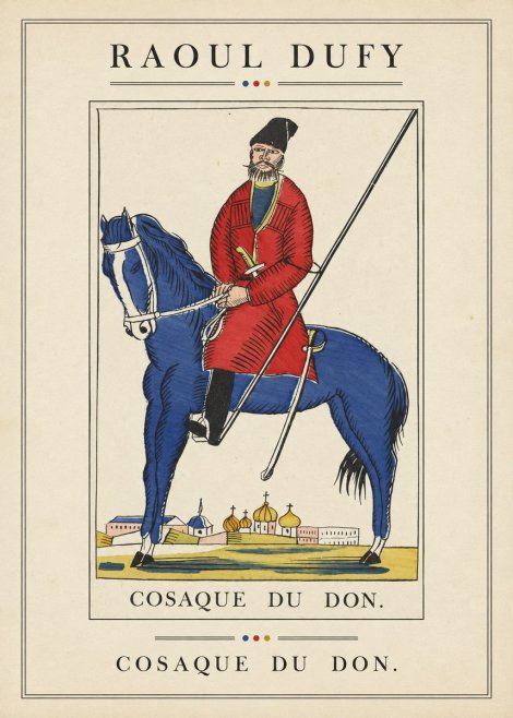 Raoul Dufy Cosaque Du Don. No3 - Póster