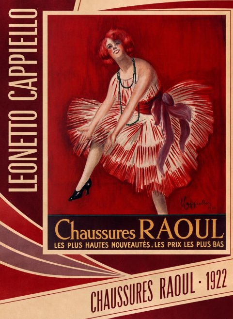 Leonetto Cappiello Chaussures Raoul No2 - Póster
