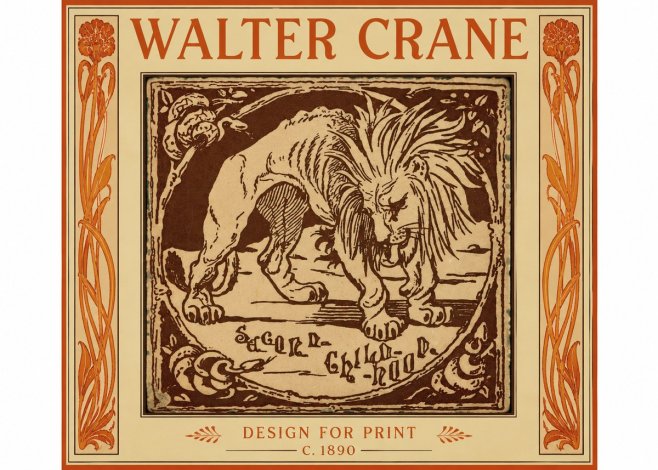 Walter Crane Sacred Childhood No3 - Póster