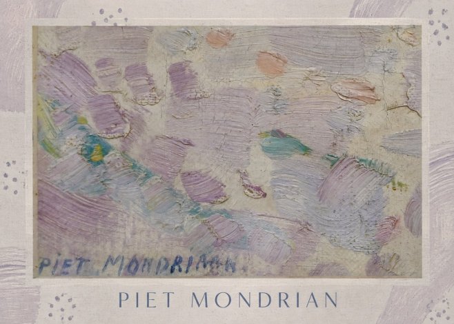 Piet Mondrian Abstract Composition No1 - Póster