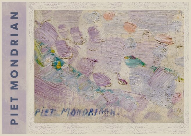Piet Mondrian Abstract Composition No2 - Póster