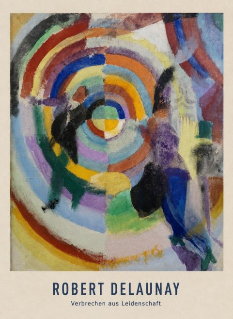 Robert Delaunay Verbrechen Aus Leidenschaft No4 - Póster