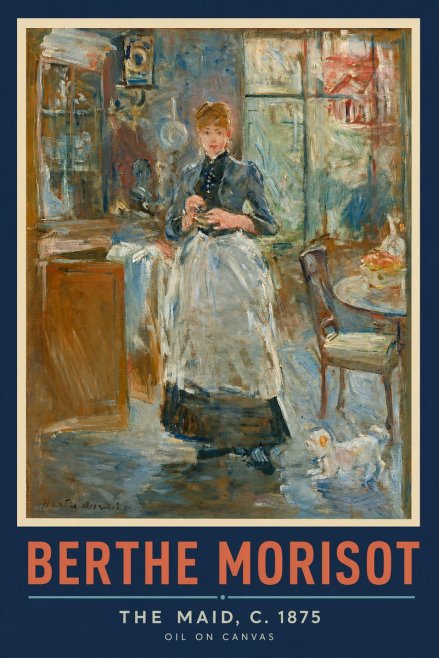 Berthe Morisot The Maid No2 - Póster