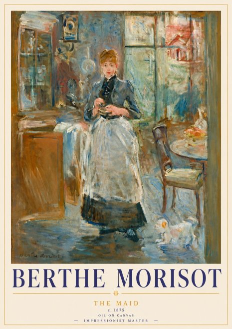 Berthe Morisot The Maid No4 - Póster