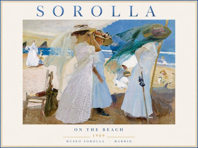 Sorolla On the Beach No5 - Póster