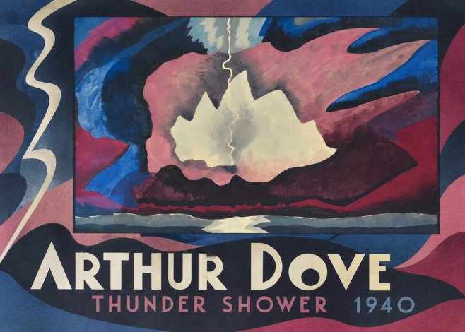 Arthur Dove Thunder Shower No2 - Póster
