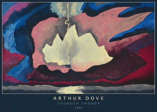Arthur Dove Thunder Shower No6 - Póster