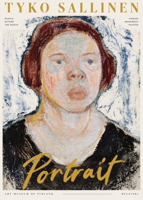 Tyko Sallinen Portrait I No6 - Póster