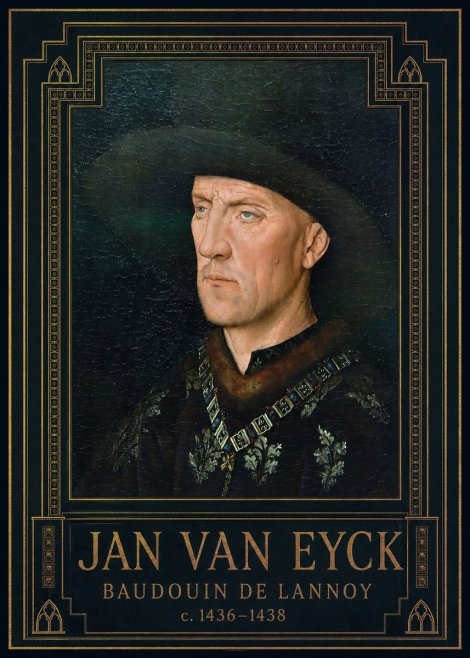 Jan van Eyck Baudouin De Lannoy No3 - Póster