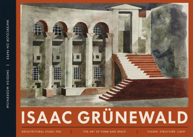 Isaac Grünewald Architectural Study, 1910 No4 - Póster