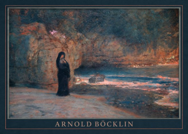 Arnold Böcklin The Lament No4 - Póster