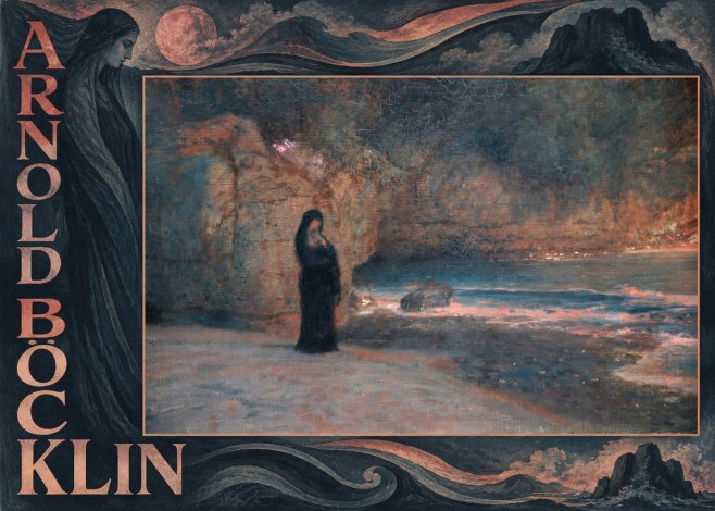 Arnold Böcklin The Lament No5 - Póster