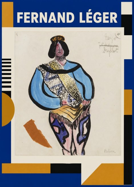 Fernand Léger Bolivar VIII No1 - Póster