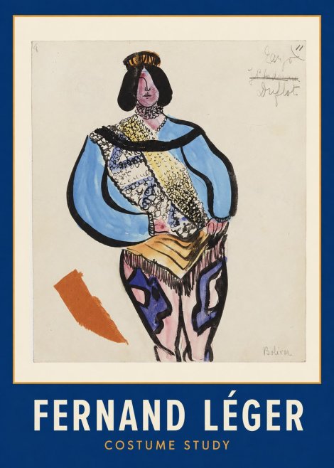 Fernand Léger Bolivar VIII No2 - Póster