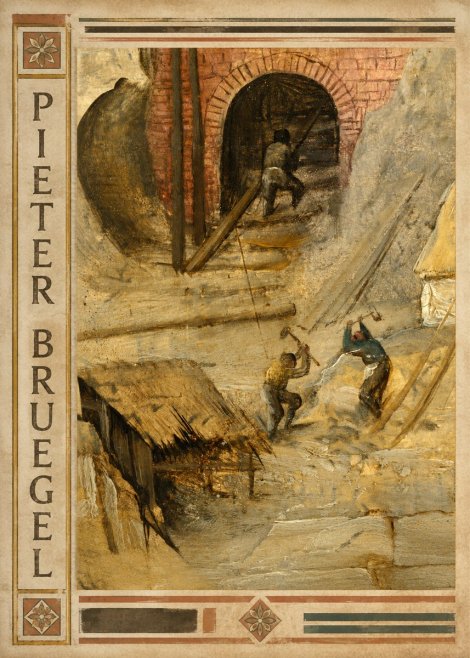 Pieter Bruegel The Miners No2 - Póster