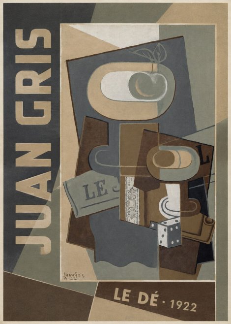 Juan Gris Le Dé No2 - Póster
