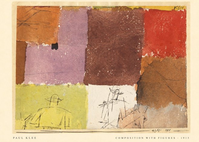 Paul Klee Composition with Figures I No5 - Póster