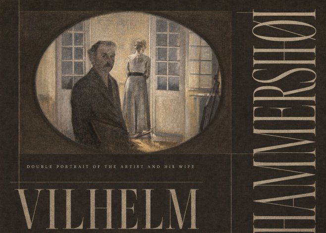 Vilhelm Hammershøi Double Portrait of the Artist and His Wife No3 - Póster