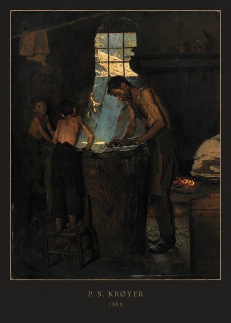 P.S. Krøyer A Forge No4 - Póster
