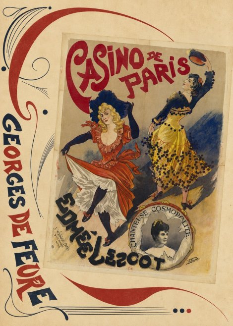 Georges de Feure Edmée Lescot No2 - Póster